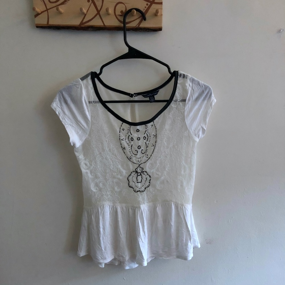 Beaded AE top